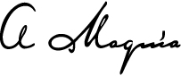Logotipo de la pastelería A Maquía
