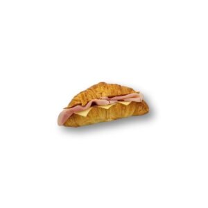 Croissant de jamón y queso