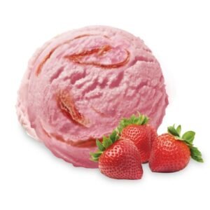 Helado de fresa