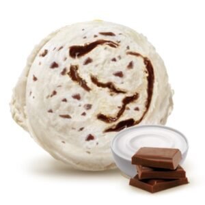Helado de stracciatella
