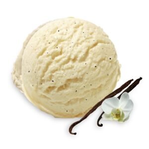 Helado de vainilla